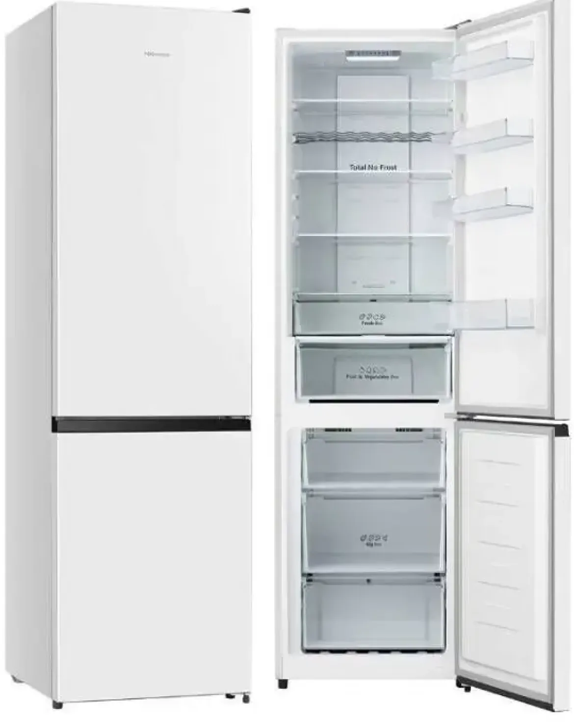 Frigorífico Combi Hisense No Frost 336L Blanco E RB440N4BWE