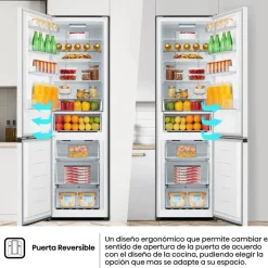 Frigorífico Combi Hisense No Frost 336L Blanco E RB440N4BWE