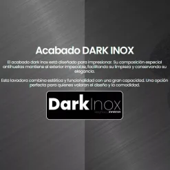 Frigorífico Combi INFINITON FGC403C20DDK 200x60 Dark Inox No Frost Inverter