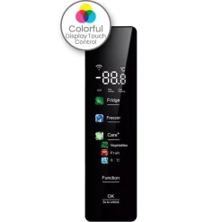 Frigorífico Combi Infiniton FGC403C20WDC 405L No Frost Cristal Blanco Inverter