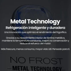 Frigorífico Combi INFINITON Inox No Frost 405 Litros FGC403C20XDS