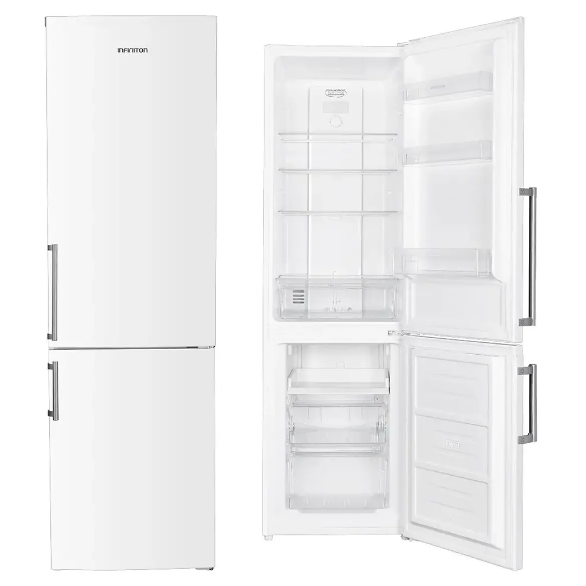 Frigorífico Combi INFINITON No Frost 253L E FGC253C80WEJ