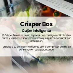 Frigorífico Combi INFINITON No Frost Inox 253L E FGC253C80XEH