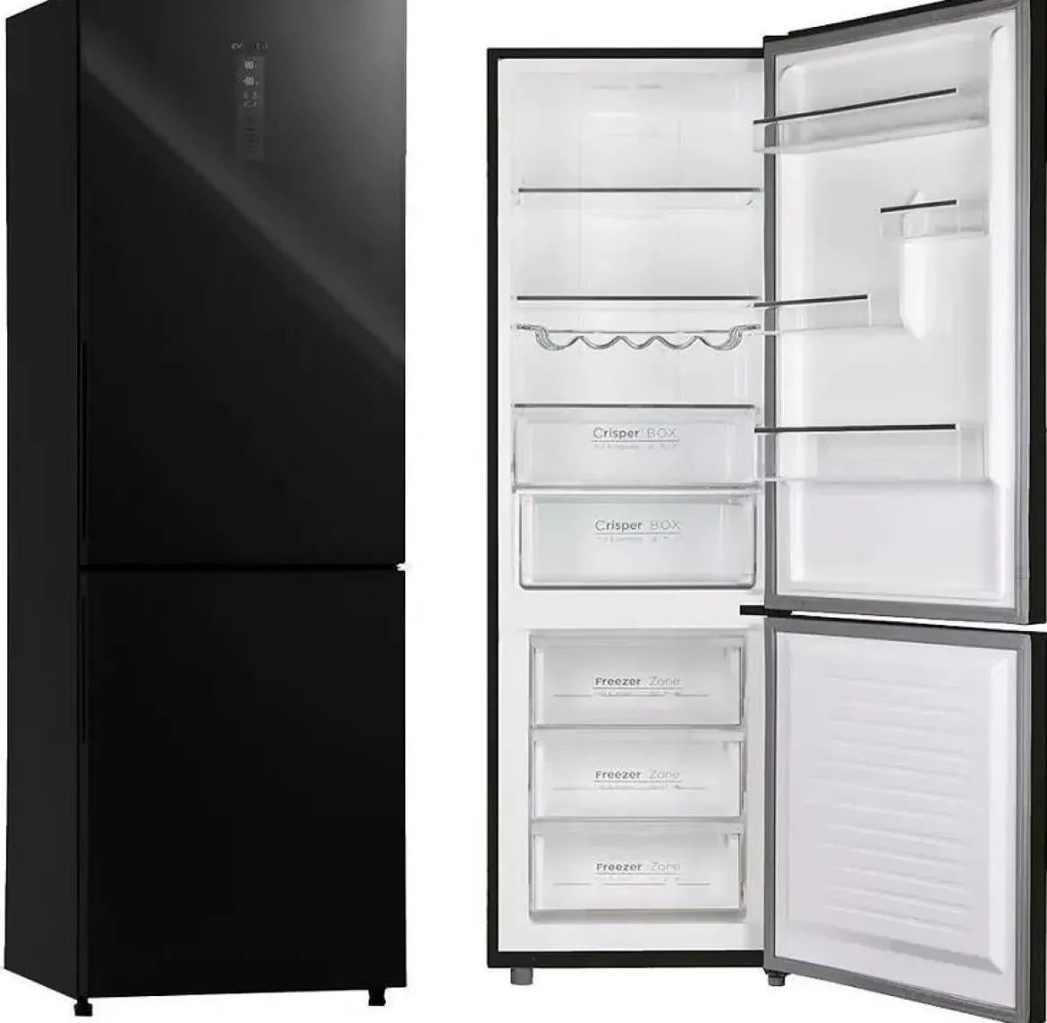 Frigorífico Combi INFINITON Negro E 317L FGC869GB