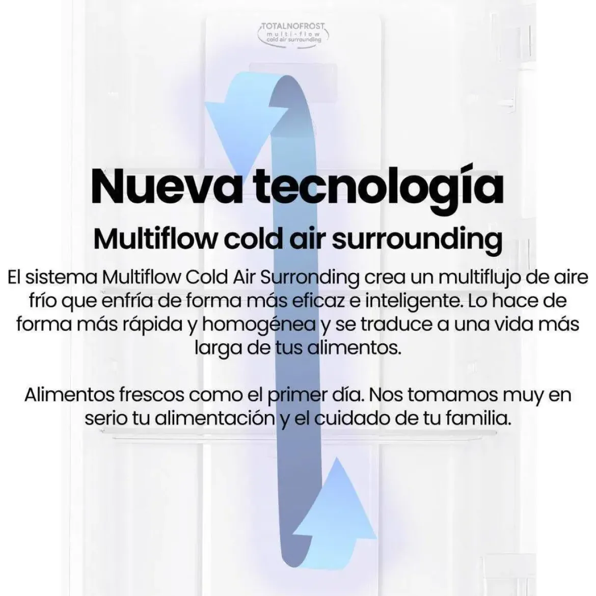 Frigorífico Combi INFINITON Total No Frost Inox 314 L FGC853C85XDM