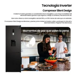 Frigorífico Combi INFINITON Total No Frost 322 Litros FGC-322TC85DDK