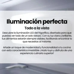 Frigorífico Combi Infiniton Total No Frost 326 Litros Blanco FGC343C20BEM