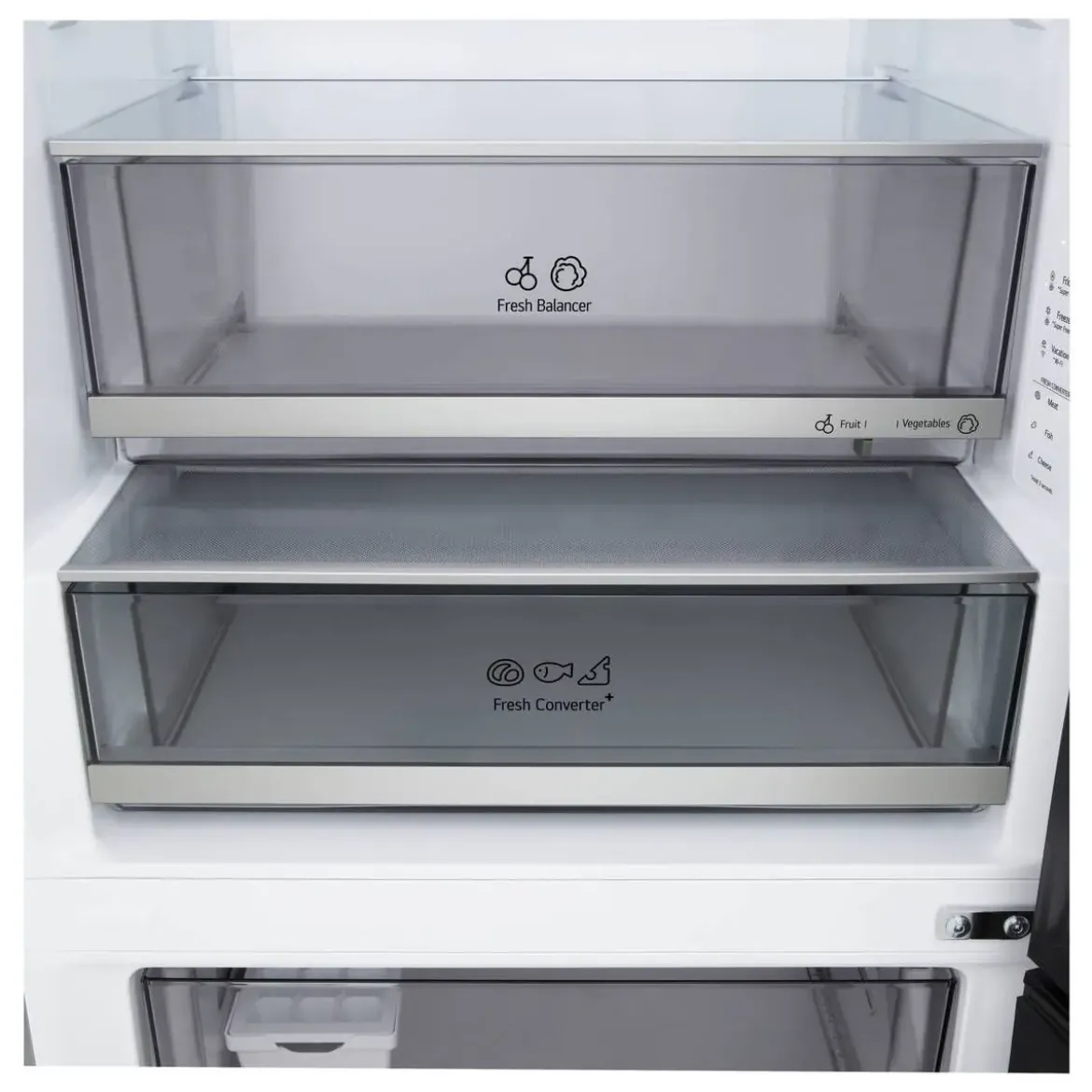Frigorífico Combi Inox Clase D LG GBBW322DPY