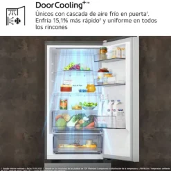 Frigorífico Combi Inox Door Cooling Clase D LG GBBSJ11DPY