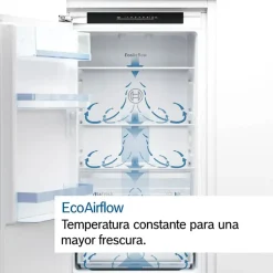 Frigorífico Combi Integrable 177 cm Cíclico Clase E Sistema de Puerta Deslizante Acero Antihuellas BOSCH KIV86VSE0
