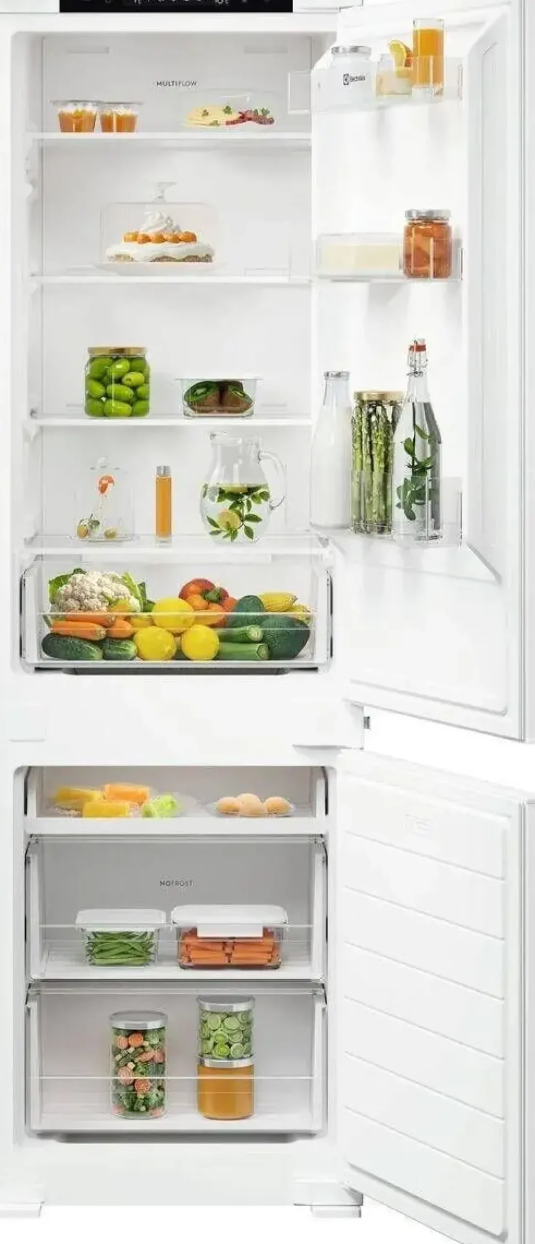 Frigorífico Combi Integrable ELECTROLUX No Frost 177 cm Clase E LNN3CE18S