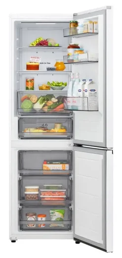 Frigorífico Combi LG 333 L Blanco con Door Cooling+ GBBSJ11DSW