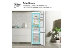 Frigorífico Combi LG 375L No Frost Blanco GBBS322CSW