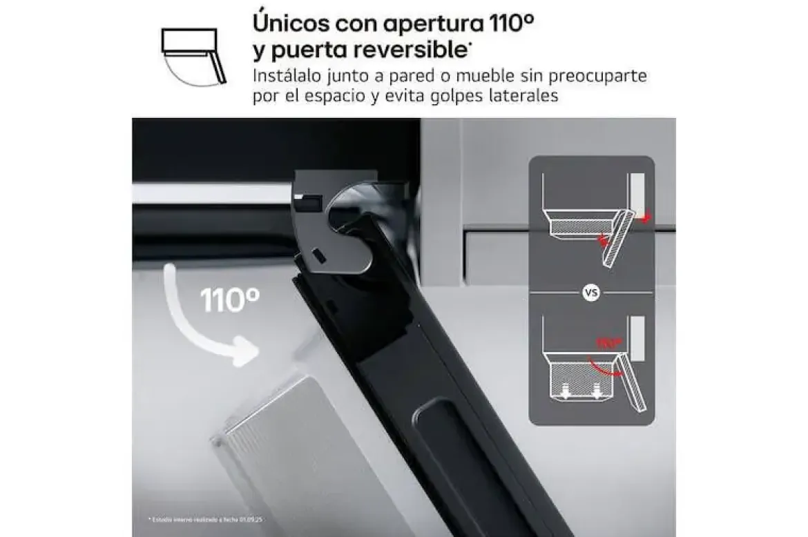 Frigorífico Combi LG 375L No Frost Blanco GBBS322CSW