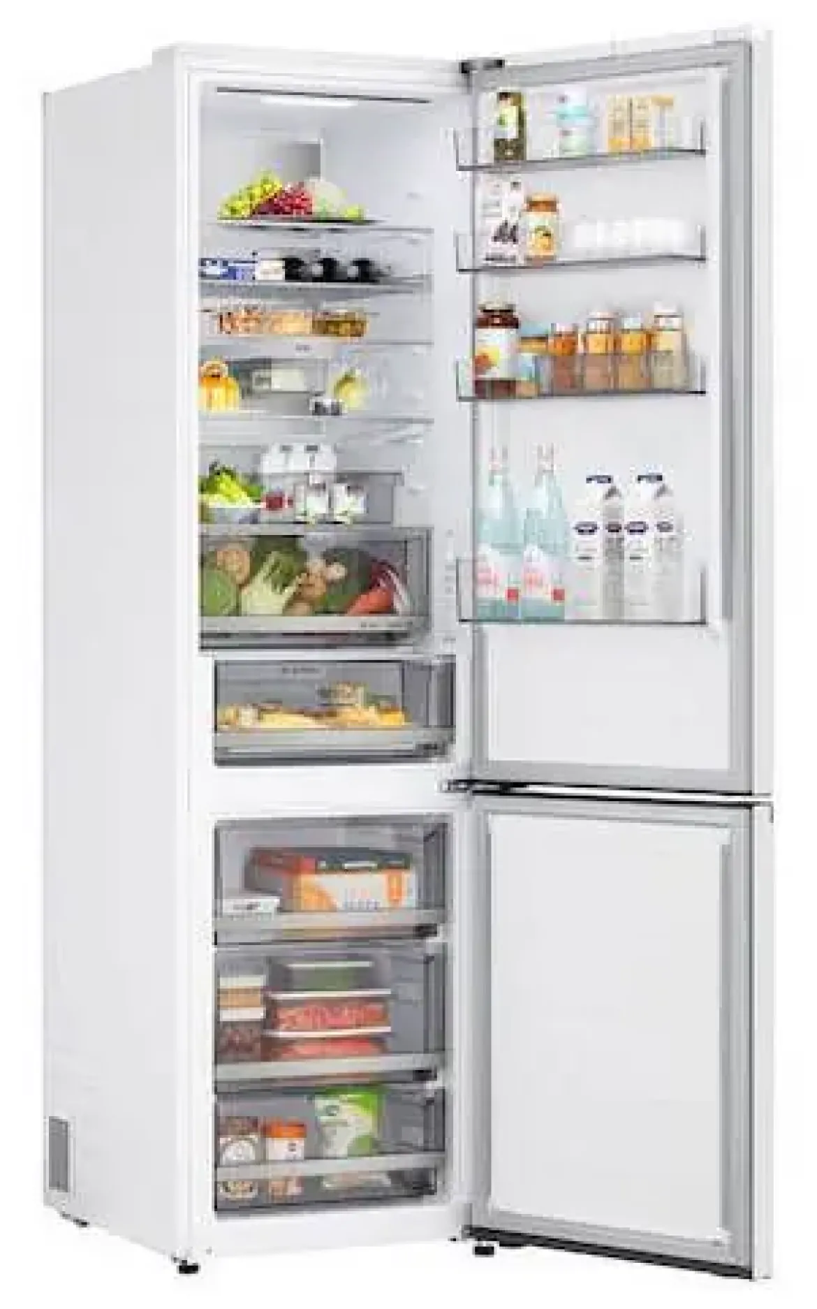 Frigorífico Combi LG No Frost Blanco 375 L Clase A GBBS726ASW