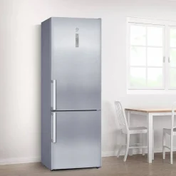 Frigorífico Combi 435L Inox Clase E BALAY 3KFE777XE