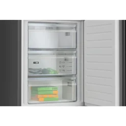 Frigorífico Combinado No Frost en Cristal Negro BALAY 3KFC869NI