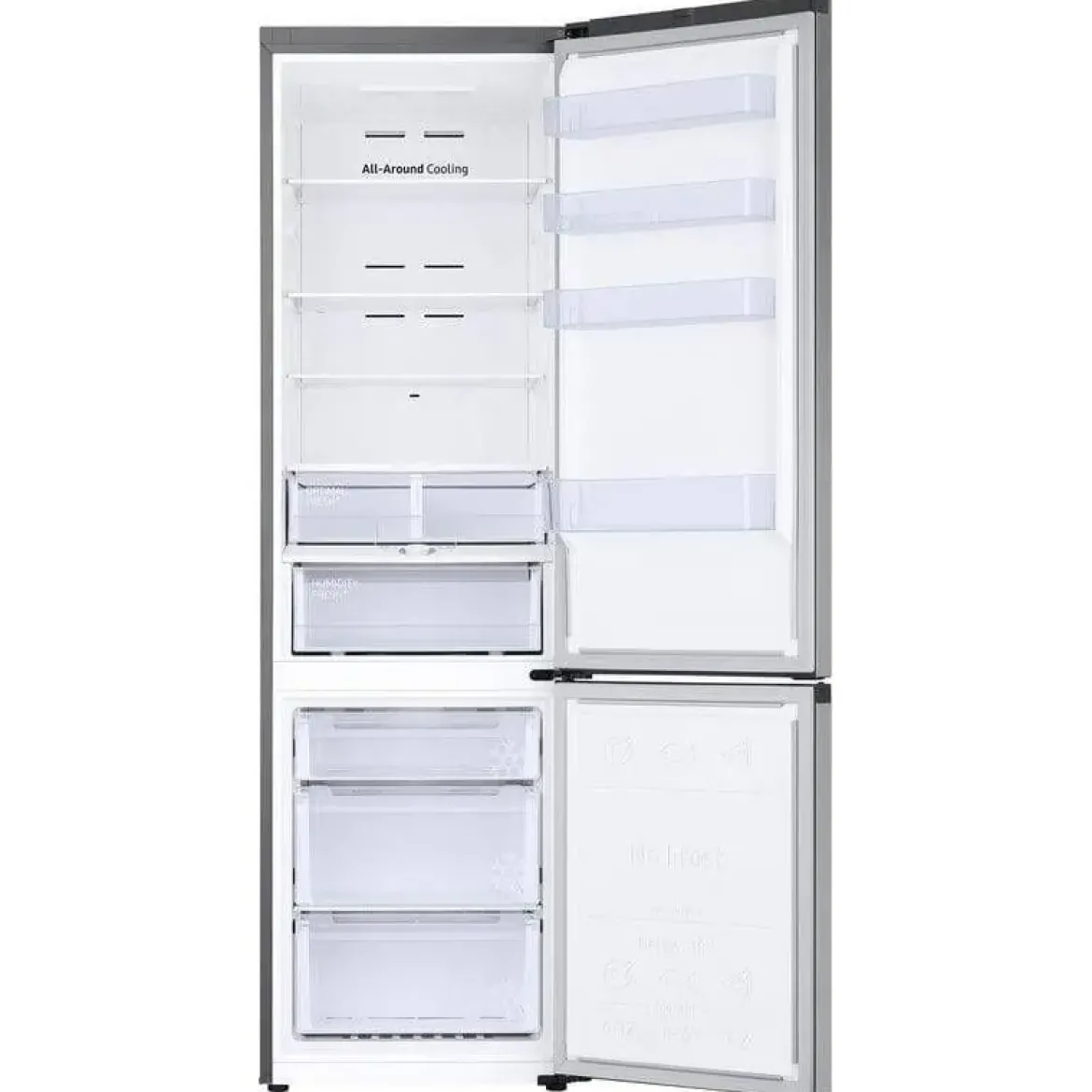 Frigorífico Combinado SAMSUNG No Frost 200cm Inox Smart WiFi RB38C603DSA
