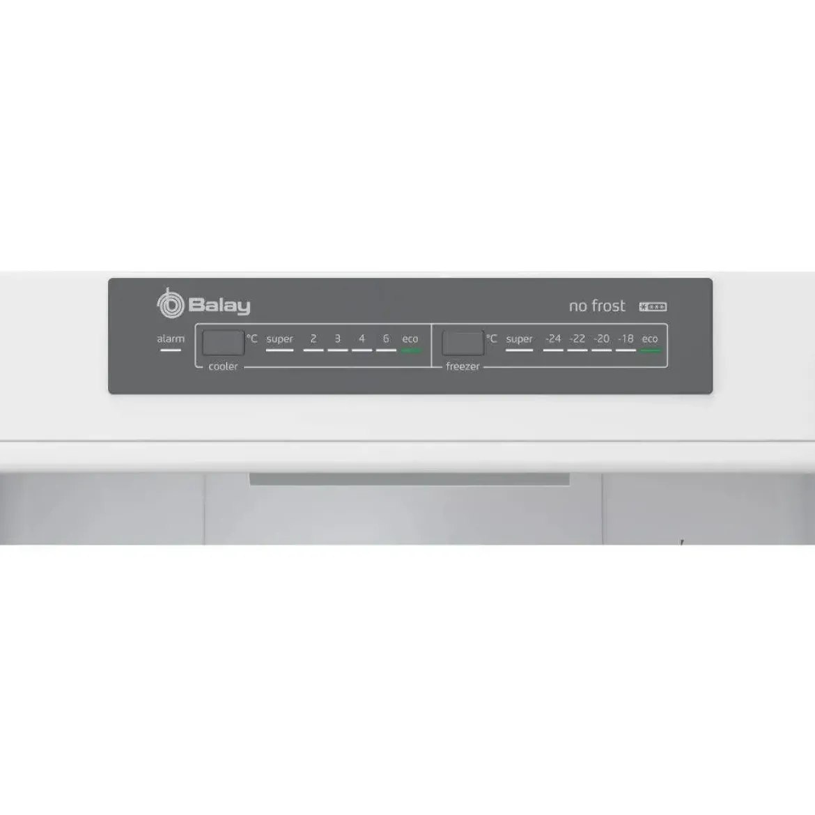 Frigorífico Combi No Frost Inox Antihuellas BALAY 3KFE753XI