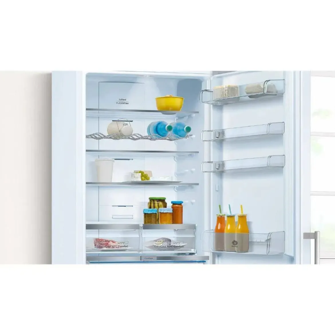 Frigorífico Combi No Frost 435L Clase E Blanco BALAY 3KFE777WE
