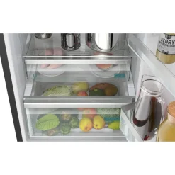 Frigorífico Combi SIEMENS NoFrost Acero Negro Antihuellas KG39NVXCG