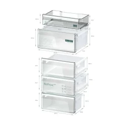Frigorífico Combi SIEMENS NoFrost Inox Clase D 203 cm KG39NVIDG