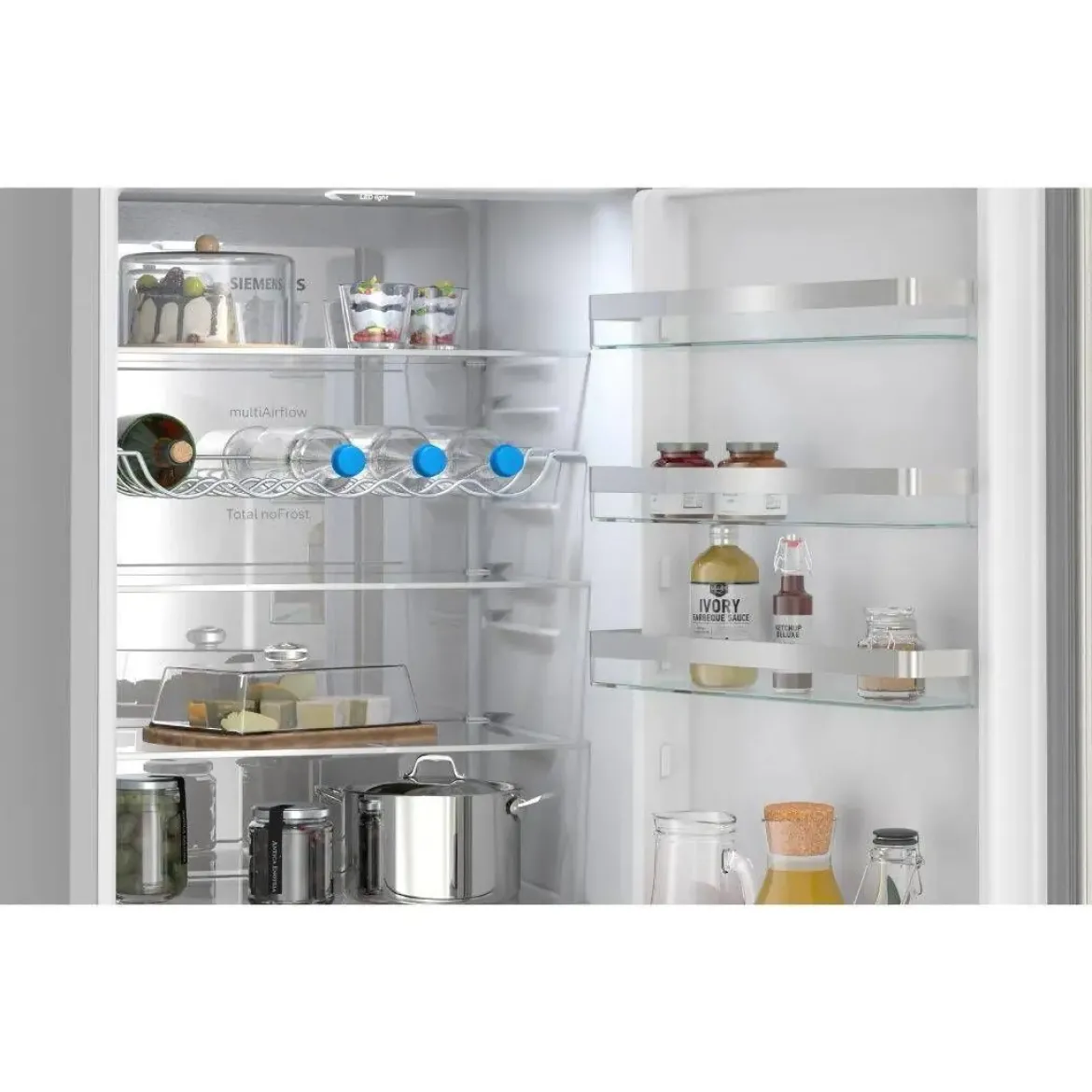 Frigorífico Combi SIEMENS NoFrost Inox Clase D 203 cm KG39NVIDG