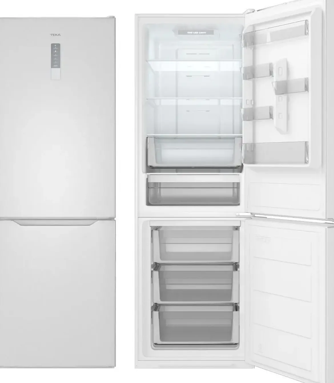 Frigorífico Combi TEKA No Frost 345L Blanco E 40672050