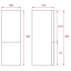 Frigorífico Combi TEKA No Frost Inox E 40672051