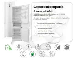 Frigorífico Combi Total No Frost Blanco Infiniton FGC345C20WEC