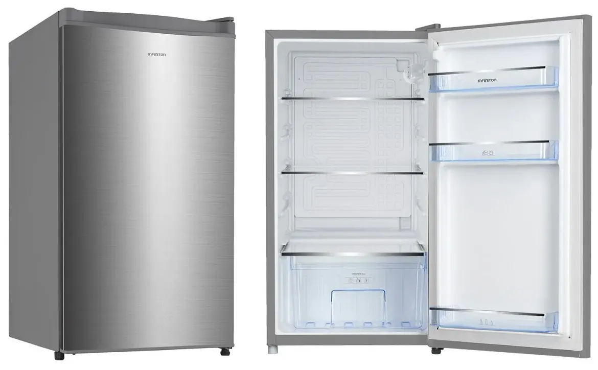 Frigorífico INFINITON 1 Puerta 88L Inox E CL92L8XEG