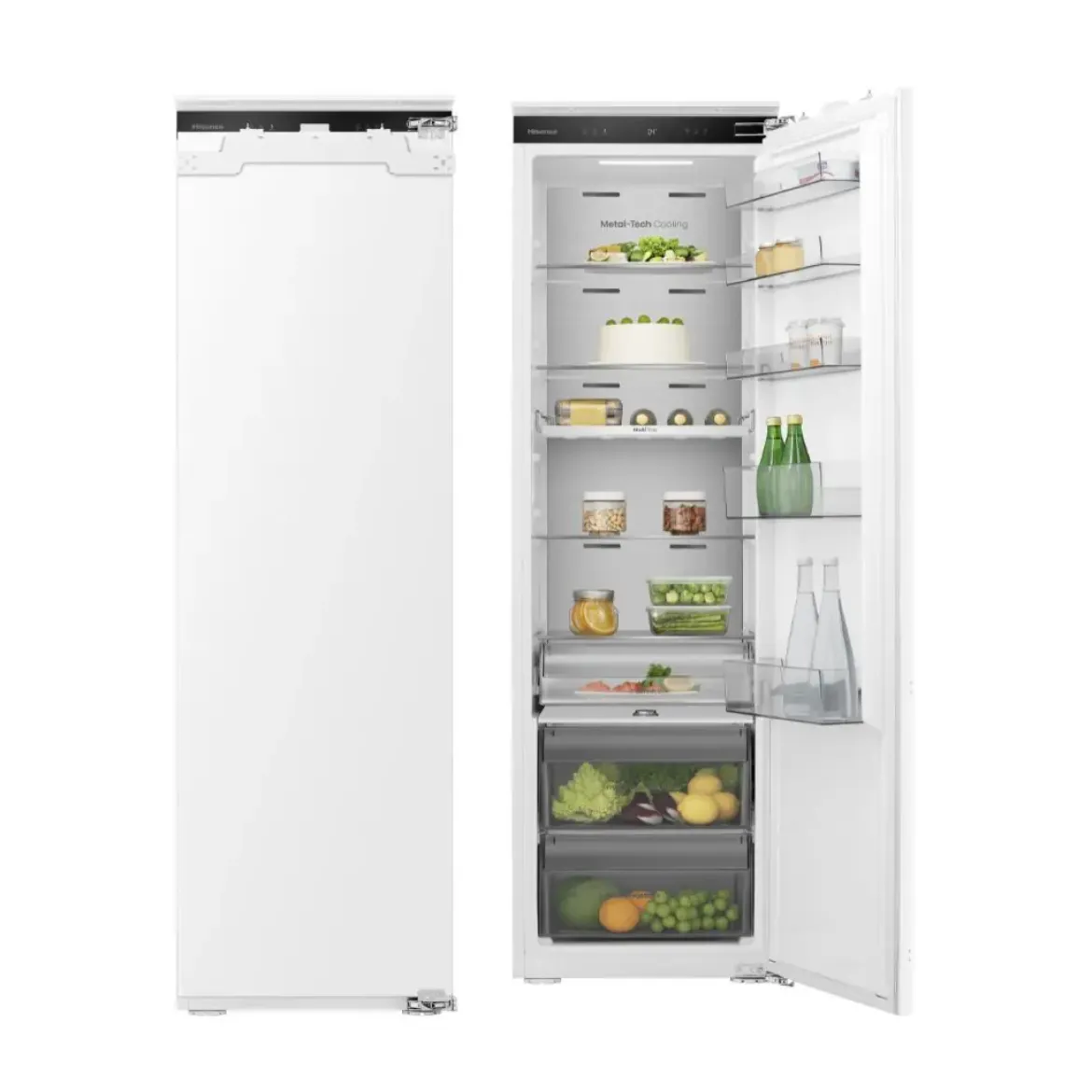 Frigorífico Integrable Hisense No Frost 300L Clase E RL3B303SAWE