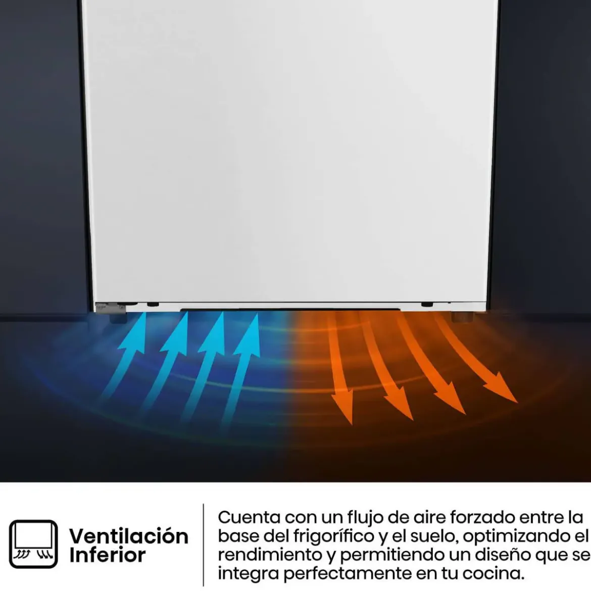 Frigorífico 1 Puerta Hisense No Frost 372 L Blanco RL3K370SEWE1