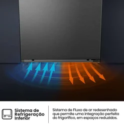 Frigorífico 1 Puerta Hisense RL3K370SAIE1 No Frost Inox 372L Kitchen Fit