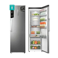 Frigorífico 1 Puerta Hisense RL3K370SAIE1 No Frost Inox 372L Kitchen Fit