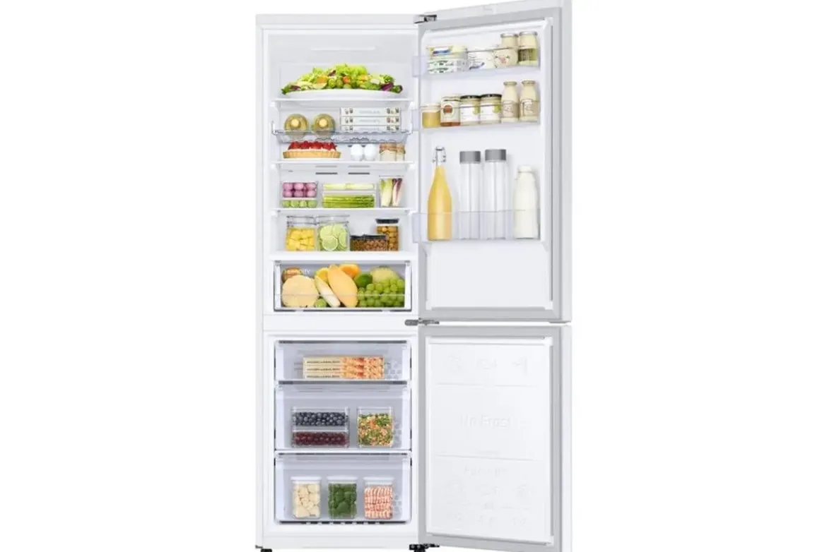 Frigorífico SAMSUNG Combi No Frost 344L Blanco E RB34C672EWW