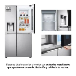 Frigorifico Americano LG Side By Side 179 cm Clase E GSXV90MBAE
