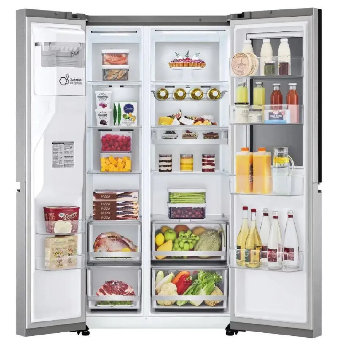 Frigorifico Americano LG Side By Side 179 cm Clase E GSXV90MBAE