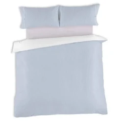 Funda Nórdica 200 Hilos Cama 90 GRETA Azul