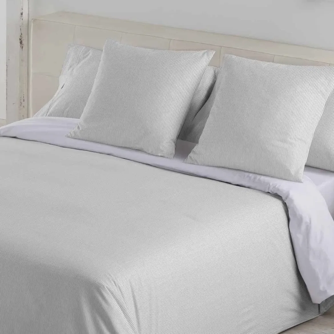 Funda Nórdica 200 Hilos Cama 90 GRETA Perla