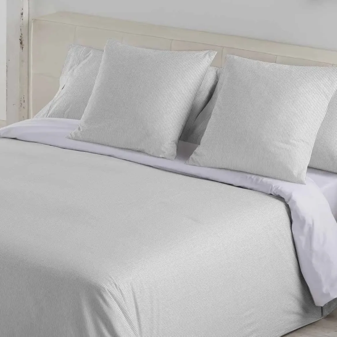 Funda Nórdica 200 Hilos Cama 105 GRETA Perla