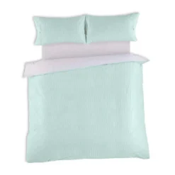 Funda Nórdica 200 Hilos Cama 90 GRETA Aqua