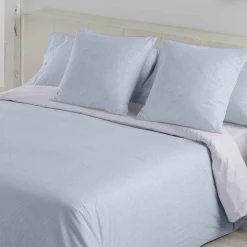 Funda Nórdica 200 Hilos Cama 150 GRETA Azul