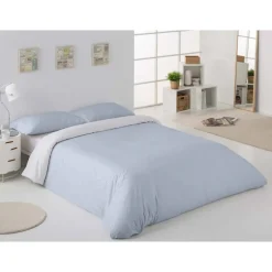 Funda Nórdica 200 Hilos Cama 150 GRETA Azul