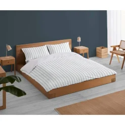 Funda Nórdica 200 Hilos Cama 135 RITA Azul