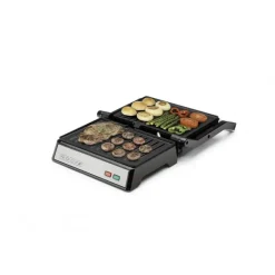 Grill Orbegozo 1000W Inox Apertura 180º GR3260