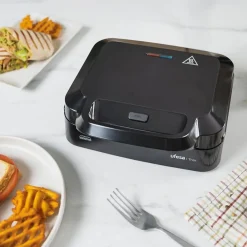 Grill UFESA THOR 750W Parrilla Panini Antiadherente Compacta