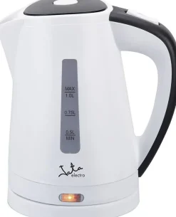 Hervidor Agua JATA 1L 2000W Blanco Resistencia Oculta HA701
