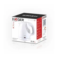 Hervidor HAEGER 0,9l Blanco 1300 W Minilisbon EK13W006B