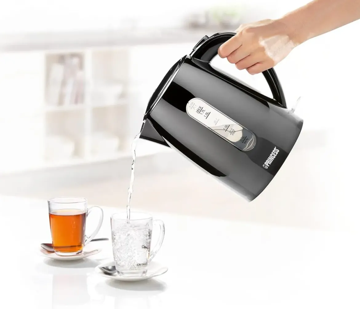 Hervidor PRINCESS 1.7 L 2200 W Negro 236017